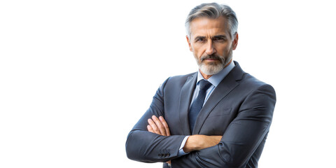 handsome businessman in suit