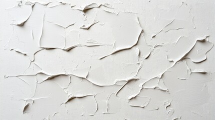 Obraz premium Weathered Wooden Board with Cracked and Chipped Paint Texture for Background Design Element, Generative Ai
