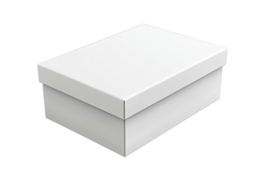 A plain white gift box perfect for packaging, storage, or gifting items in a minimalist style for various occasions.