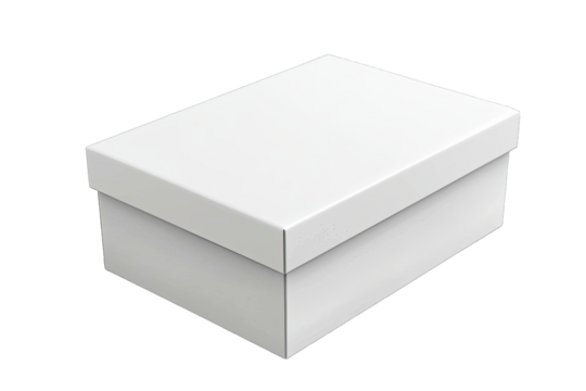 A plain white gift box perfect for packaging, storage, or gifting items in a minimalist style for various occasions.