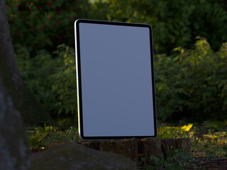 3D Mockup, tablet Mockup to showcase your design