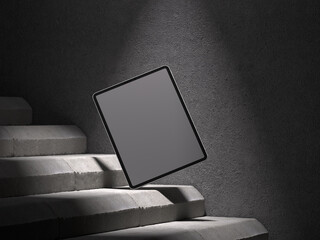 3D Mockup, tablet Mockup to showcase your design