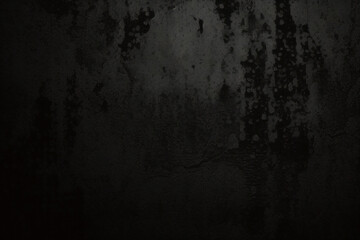 Obraz premium Fond dégradé granuleux noir blanc texture de bruit gris foncé monochrome rétro toile de fond design espace de copie