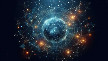 abstract background with space for text