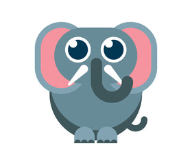 Kawaii Elephant Design for Fun and Educational Printables