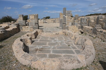 Römische Ruinenstadt Volubilis im Marokko