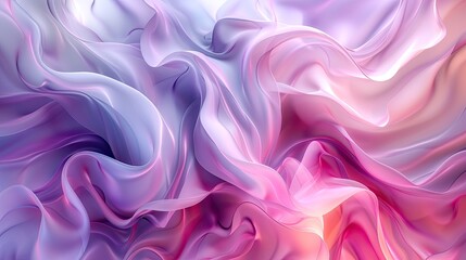 Fototapeta premium 3d silk abstract wave fluid motion texture backgrounds