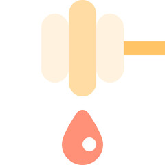 Honey flat icon