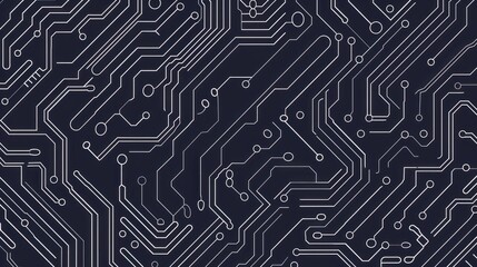 Abstract Circuit Board Background