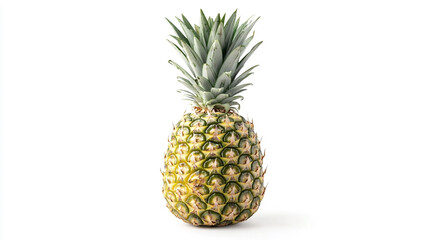 Fototapeta premium A clean and vibrant illustration featuring a variety of fresh fruits arranged on a white background.