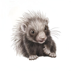 Baby porcupine