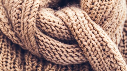 Textured wool fabric in a cozy nook, with chunky knit and warm lighting, leaving empty frame for branding 