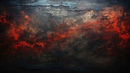 black and red abstract grunge texture background