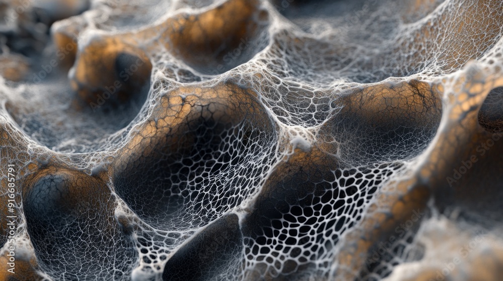 Poster abstract texture showcasing intricate patterns and high fidelity detail under a close-up view