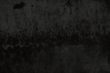 Obraz premium abstract black wall texture for pattern background wide panorama picture black wall texture rough background dark concrete floor or old grunge background with black