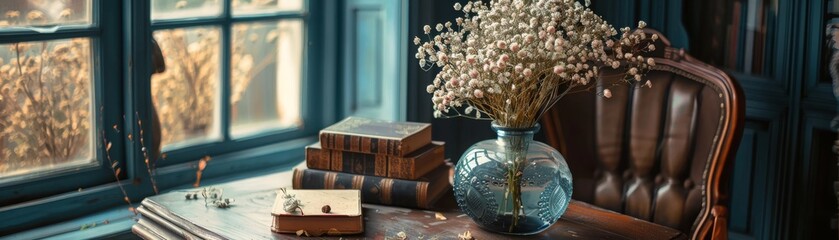 Retro-inspired design with soft, muted colors and nostalgic touches, combining the elegance of yesteryears with a fresh, modern edge.