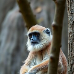 Fototapeta premium vervet monkey
