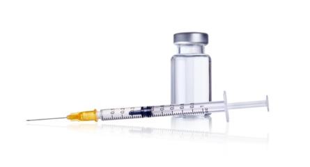 Vaccine und Syringe