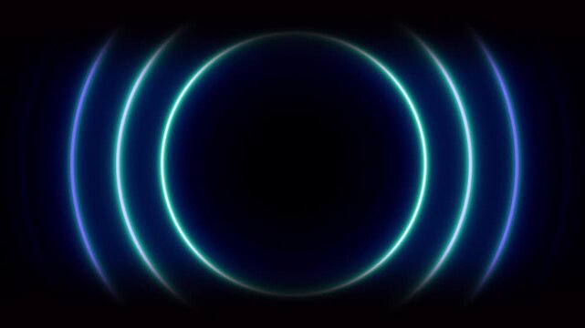 Futuristic Neon Laser Lights. neon light blue wash abstract background