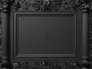 Obraz premium Detailed invitation template