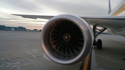 A turbofan engine of a passenger aircraft