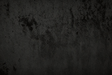 Fototapeta premium Abstrato fundo cinza escuro e preto com design 3D em camadas cortadas e espaço para texto