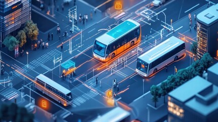 Smart City Transportation Network