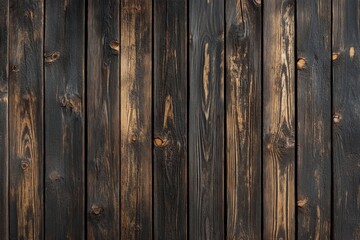 Obraz premium Dark Wooden Plank Background