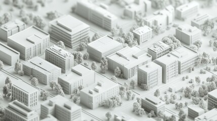 Fototapeta premium Grassroots Campaign Isometric 3D Rendering for Clean Design Impact
