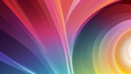 Obraz premium a colorful abstract background with a spiral design