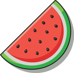 watermelon vector illustration
watermelon slice vector illustration