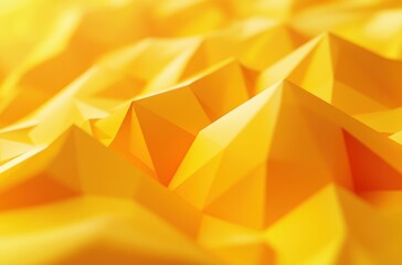 Abstract Golden Geometric Shapes