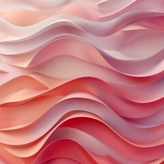 Fototapeta premium Pink Fading Abstract Wave Background