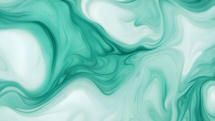 mint ink liquid background