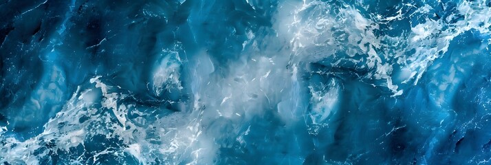 Fototapeta premium blue water background