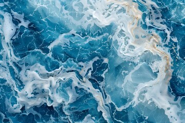 Fototapeta premium blue water background