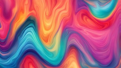 Fototapeta premium rainbow ink liquid background 