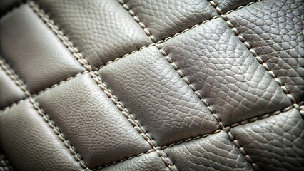Fototapeta premium Premium White Leather Texture Close-Up for 4k best wallpaper ...