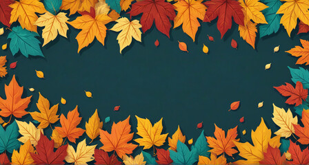 autumn leaves background