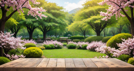 spring in the garden