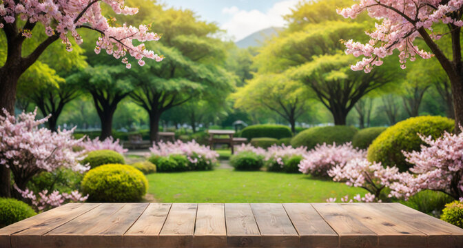 spring in the garden