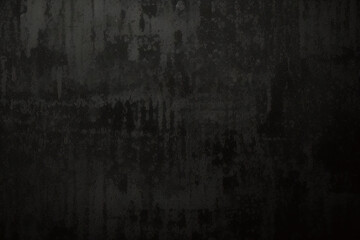 Fototapeta premium Fond dégradé granuleux noir blanc texture de bruit gris foncé monochrome rétro toile de fond design espace de copie 