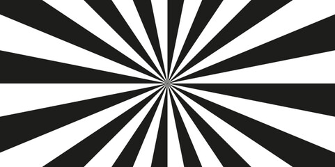 Abstract background with rays retro starburst abstract. Sunburst background vector illustration pattern beam rays. Spiral radial striped backdrop design.	