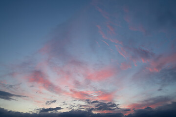 Sky with clouds