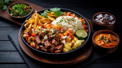 Lomo Saltado - Traditional Peruvian food