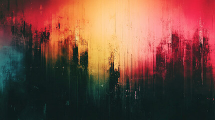 Abstract Gradient: Blurred and Grainy Digital Pattern