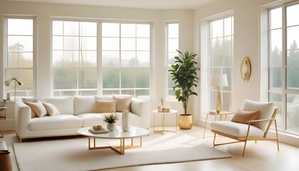 Photo interior modern design room 3d illustration