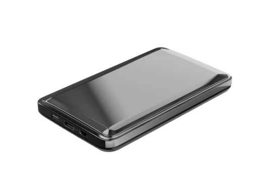 External Hard Drive Image Isolated On Transparent Background