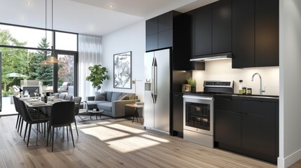 Modern Kitchen and Dining Room Design