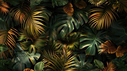 Fototapeta premium Jungle foliage